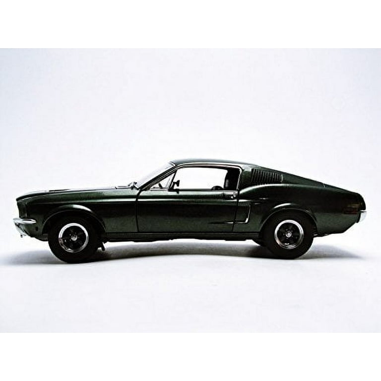 1/18 Bullitt 1968 Ford Mustang GT Fastback Green - Walmart.com