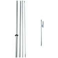 thumbnail image 4 of Cobb Promo Sale Red Feather Flag with Complete 15ft Pole kit and Ground Spike, 4 of 5