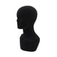 thumbnail image 1 of Espuma maniquí cabeza masculina modelo gorra peluca gafas soporte de exhibición (negro) Ndcxsfigh  Libre de BPA, 1 of 1