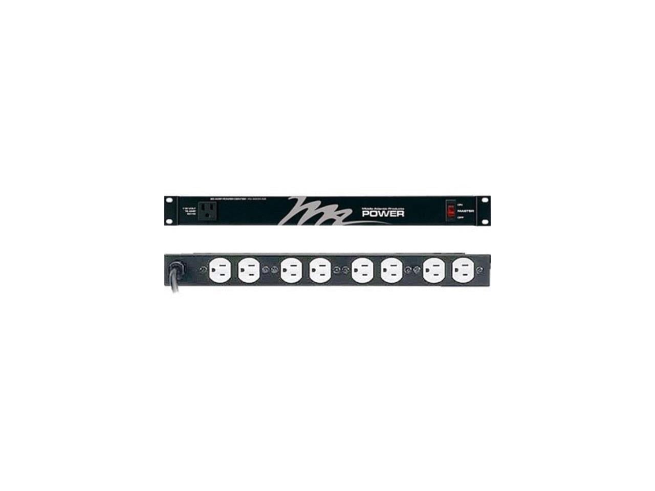 Middle Atlantic Products - PD-915RC-20 - Power Strip, 9 Outlet, (9) NEMA 5-15R, NEMA 5-15P, 20 ft. Cord, 120 V, 15 A,