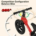 thumbnail image 2 of Kojooin Balance Bike Toddler Training Bike for 2 3 4 5 Year Old Kids Boys Girls 12-Inch Wheels No Pedal Adjustable Seat Height (Red), 2 of 8