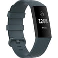 thumbnail image 5 of MYKOMI Compatible with Fitbit Charge 4 Bands, 3-Pack Soft Silicone Sport Adjustable Wristband Special Edition with Metal Buckle for Charge4 Men Women, S/L, 5 of 9