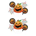 thumbnail image 1 of 10 globos de Halloween de papel de aluminio, divertidos y creativos, suministros para fiestas de Halloween, decoraciones para ventanas de hoteles Estrella blanca, 1 of 9