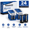 thumbnail image 1 of 24 x D Panasonic Piles Robustes (12 Cartes de 2), 1 of 6