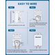 thumbnail image 4 of Transformador de luz para piscina DEWENWILS de 100 W, 120 V AC a 12 V/13 V/14 V, 4 of 5