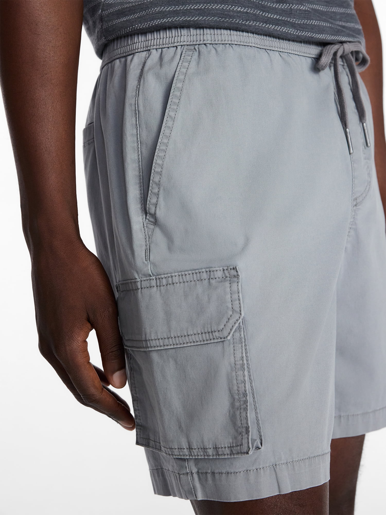 George Men's and Big Men's E Waist Cargo Shorts, 8" Inseam, Sizes S-3XL