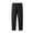 Black2, variant on Unisex Fleece Lined Joggers, Lambswool Soft Sweatpants for Winter, Warm Lightweight Lounge Pants with Elastic Waist, Comfortable Bottoms for Home, Cozy Loungewear for Cold
