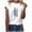 Dark Blue womens sets, variant on Wenini Summer Tops For Women 2023 Trendy Feather Print Basic Tops Tees Blouses Summer Tops Hawaiian Fashion Loose Round Neck Short Sleeve T-Shirt White xxl