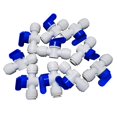 thumbnail image 1 of Malida Equa Straight 3/8 Inch OD Tube Ball Valve Quick Connect Fitting RO Water System (10 Pack), 1 of 4