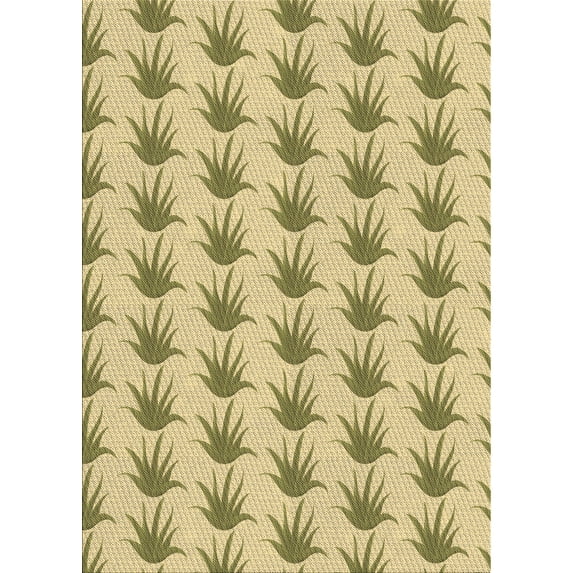 Ahgly Company Indoor Rectangle Patterned Dark Golden Rod Brown Area Rugs, 4' x 6'