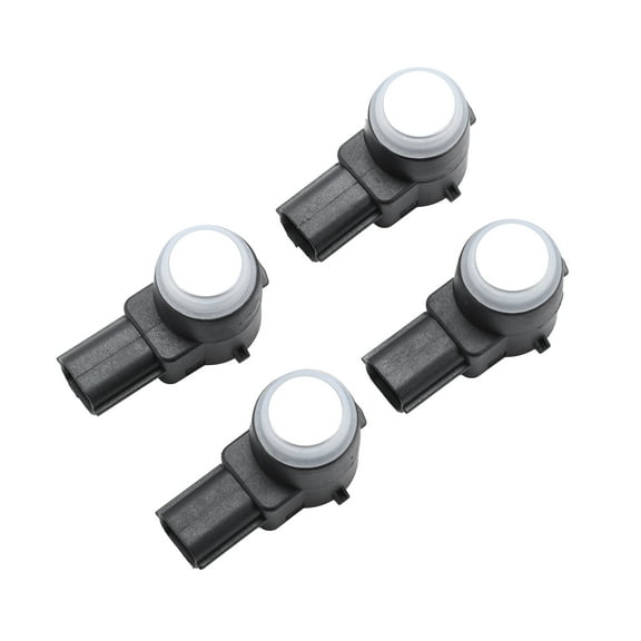 Unique Bargains 4 Pcs Bumper Backup Parking Sensor for Chevrolet Silverado for GMC Sierra 1500 2500 HD 2007-2013 Reverse Parking Assist Sensor No.15239247 Silver Tone
