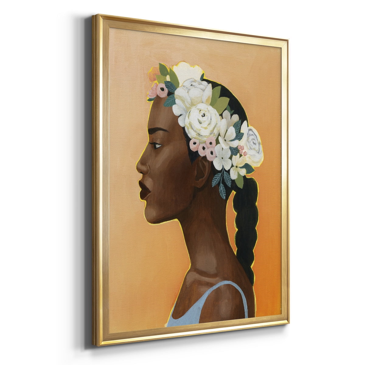 Modern Laurel II Premium Framed Print - Ready to Hang