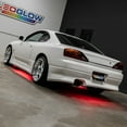 thumbnail image 5 of LEDGlow 4pc Red Flexible LED Slimline Car Underbody Underglow Lighting Kit, 5 of 9
