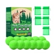 thumbnail image 2 of Natural Cat Repellent Balls (12 Pcs) - Indoor & Outdoor Use, Cat Deterrent Outdoor to Keep Cats Away, Keep Cats Out of Yard Permanently, Essential Oil Repellent, Protect Furniture from Scratching, 2 of 8