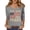 1#Gray, variant on Women's 3/4 Sleeve Basic Top - 250th Anniversary USA Shirt with V-Neck and Independence Day Print, Perfect for 4th of July Shirts Women, Summer Tops,Red L