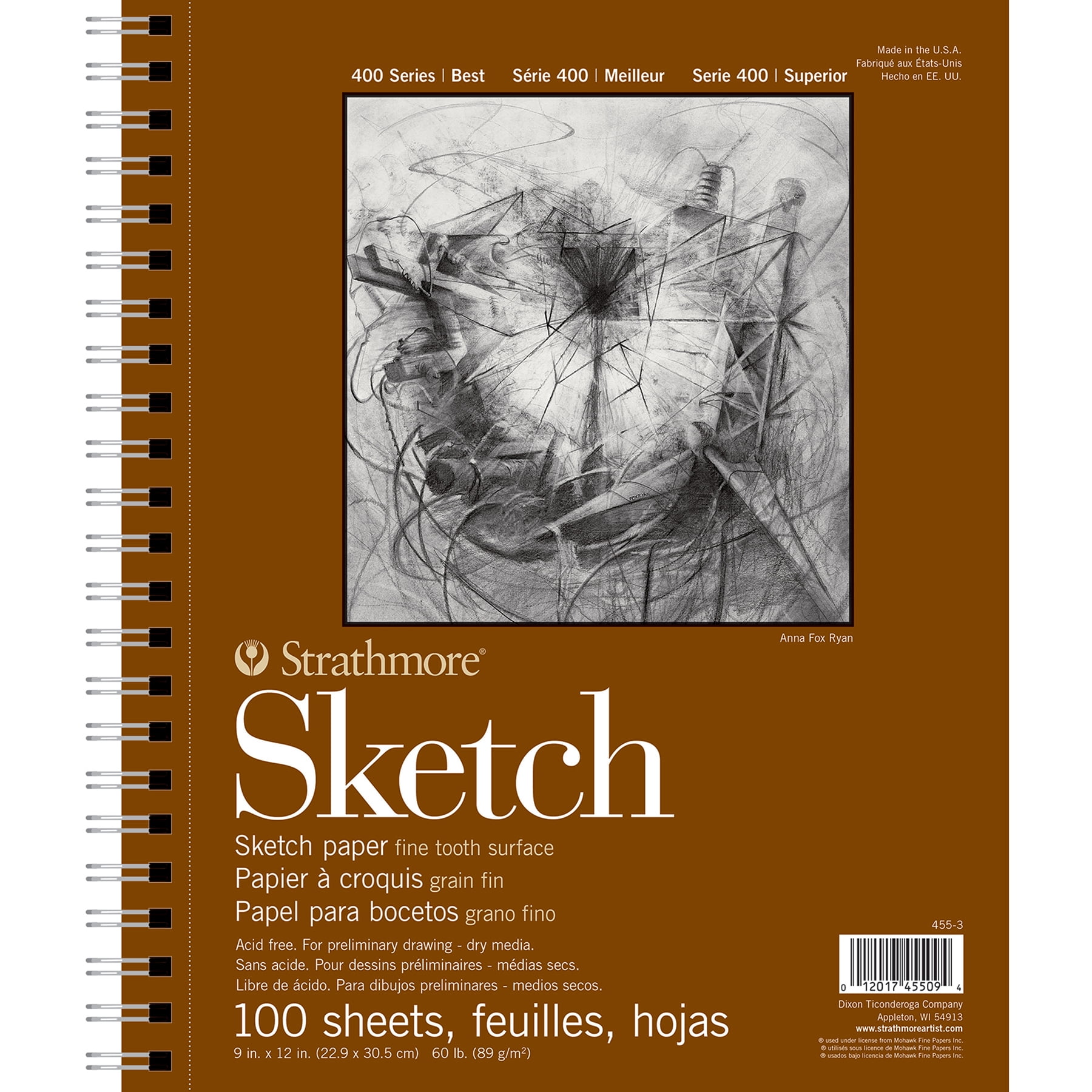Strathmore, Sketch Spiral Paper Pad, 11