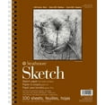 thumbnail image 2 of Strathmore 400 Series Sketch Pad, Side Wire Binding, 100 Sheet, 9x12 inch, Pack of 3, 2 of 2