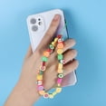 thumbnail image 4 of Inteprter El más nuevo teléfono móvil correa cordón colorido sonrisa perla cerámica cuerda para teléfono celular funda colgante cordón para Teléfono y Comunicación RT-K210023A, 4 of 6