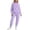 A02-Purple, variant on Kcolen Womens Sweatsuits 2 Piece Set Heartbeat Print Casual Tracksuit Sets Oversized Graphic Hoodies with Jogger Sweatpants Set Valentine's Day Gifts White