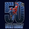 thumbnail image 2 of Men's Marvel Spider-Man Swinging 50th Birthday Graphic T-Shirt, 2 of 5