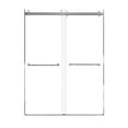 thumbnail image 2 of Transolid Bypt608010l-N 80" High X 60" Wide Bypass Frameless Shower Door - Chrome, 2 of 3