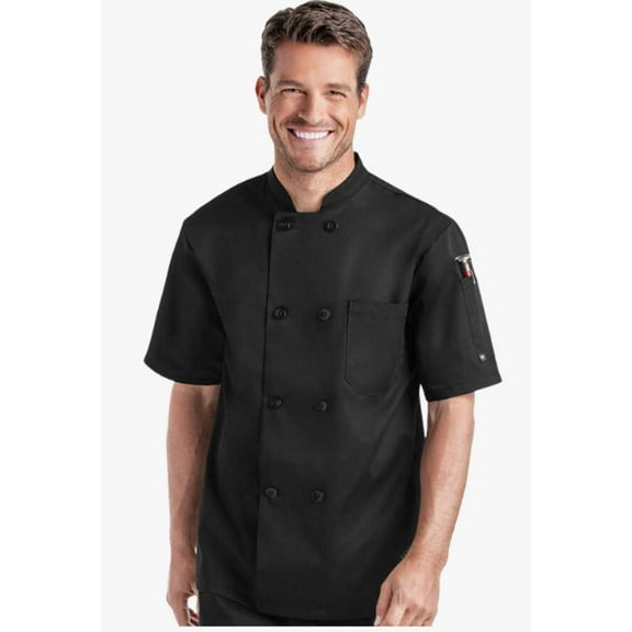 Chef Uniforms Men's Classic Chef Coat Size M