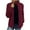 Wine, variant on Pejock Women's 2023 Fashion Winter Coat Long Sleeve Lapel Zip Up Faux Shearling Shaggy Oversized Shacket Jacket Fuzzy Fleece Open Front Solid Color Pocket Sweatshirt Coat Outwear Jacket