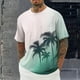 thumbnail image 1 of Tops para hombre, blusas y camisas de cuello redondo y manga corta para hombre, blusas casuales de moda con cuello redondo y manga corta, blusas para hombre, blusas de poliéster para hombre, 1 of 5