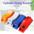 thumbnail image 4 of Cylinder Wall Mounted Bracket, Nitrogens Tanks Propane Tanks Holders with Nylon Strap Gray, 4 of 4