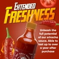 thumbnail image 5 of Fusion Select 10 Oz Sriracha Hot Sauce - Gourmet Spicy & Sweet Chili Sauce Seasoning for Cooking, Pizza, Stir Fry, Chicken, Meat, Taco - Made from Sun Dried Chilies, Natural Color, 5 of 6