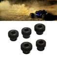 thumbnail image 3 of 48DP Pinion Gear Set, Center Aperture 5.0mm 5 Tooth Size Black RC Motor Pinion Gear  For RC Car Motor, 3 of 8