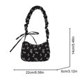 thumbnail image 5 of Fresh Bowknot Underarm Female Bag New Style Fashion One-shoulder Messen, 5 of 5
