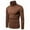 #1-Coffee, variant on Otvok Mens Solid Turtleneck Slim Fit Pullover Warm T-Shirt Bottoming Shirt