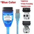 thumbnail image 1 of NEW INPA K+CAN K+DCAN Auto Connector Code Diagnostic Tool with Switch OBD2 USB Interface For BMW FTDI FT232 Chip OBD2 Scanner, 1 of 5