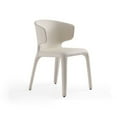 thumbnail image 2 of Manhattan Comfort Conrad 17.3" Faux Leather Dining Chair in Cream (Set of 2), 2 of 7