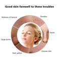 thumbnail image 2 of Cepillo Limpiador Facial Cepillo De Masaje Exfoliante Facial De Silicona Limpiador Facial De Doble Cabeza 2 Uds Monstrate CE008676-02, 2 of 6