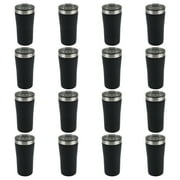 Ozark Trail - Brandclub - Ozark Trail 20 Ounce Double-Wall, Vacuum-Sealed  Stainless Steel Tumbler 16 Pack Black