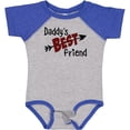 thumbnail image 3 of Inktastic Daddy's Best Friend- Arrow and Plaid Letters Boys or Girls Baby Bodysuit, 3 of 5