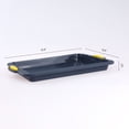 thumbnail image 2 of REGALWOVEN 3 Packs Cake Pan Nonstick Silicone Baking Pan, Easy Release, Heat Resistant Sheet Pans for Baking Cakes, Cheesecakes Yellow 13.4*9.4*1in, 2 of 6