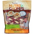 thumbnail image 2 of Nutri Chomps SCP98889M 6 in. Premium Mixed Flavor Braids Dog Chews, 2 of 2