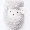 thumbnail image 4 of Qingpeng Ladies Closed Toe Open Back Plush Slippers Soft Cozy House Shoes Comfortable Indoor Footwear with Playful Sheep Design for Home, 4 of 8