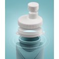 thumbnail image 4 of Verde HECHO ESPECIAL Botellas de agua plegables Tazas Válvula a prueba de fugas Reutilizable Sin BPA Botella de agua de viaje plegable de silicona Taza para gimnasio Camping Senderismo Viajes Deportes, 4 of 5