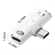 thumbnail image 2 of Adaptador USB C A Conector de Audio con Carga Rápida de 100 W, Conector USB C 2 en 1 A Conector Hembra de 3,5 mm para Interfaz Tipo C, Serie B, 2 of 5