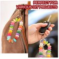 thumbnail image 5 of Uxcell 180 Pcs Bulk Silicone Lentil Beads, 12mm Silicone Abacus Beads Colorful Lanyard Beads Loose Beads Crafts for Necklace Bracelet Making Jewelry Keychain Accessories, Turquoise, 5 of 6