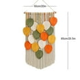 thumbnail image 6 of Macrame Tapestry Wall Hanging - Hand Woven Boho Tapestry Fall Leaves Wall Decor, for Bedroom Living Room Dorm, 6 of 6