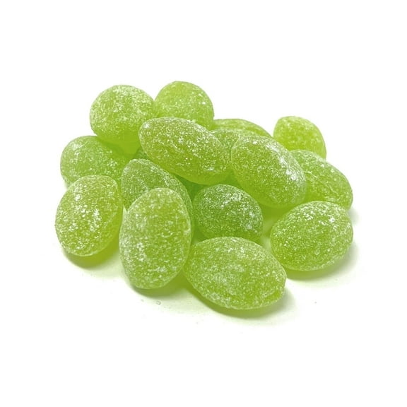 YANKEETRADERS® Green Apple Hard Sanded Candy Drops, 40 Oz. Bag