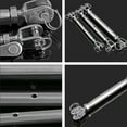 thumbnail image 4 of 2pcs Stainless Steel Screw Turnbuckles Wire Rope Tension Tensioner (Silver), 4 of 8