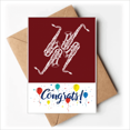 thumbnail image 1 of Instrumento clásico Saxofón Sobre de la Carta de felicitación de la tarjeta de matrimonio, 1 of 4