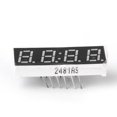 thumbnail image 1 of 10pcs 0.28 pulgadas 4 dígitos pantalla LED roja cátodo con pantalla de tiempo Zulema LED Display Common Cathode, 1 of 7