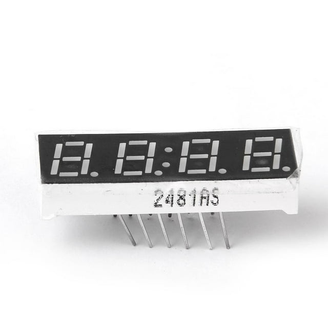 10pcs 0.28 pulgadas 4 dígitos pantalla LED roja cátodo con pantalla de tiempo Zulema LED Display Common Cathode